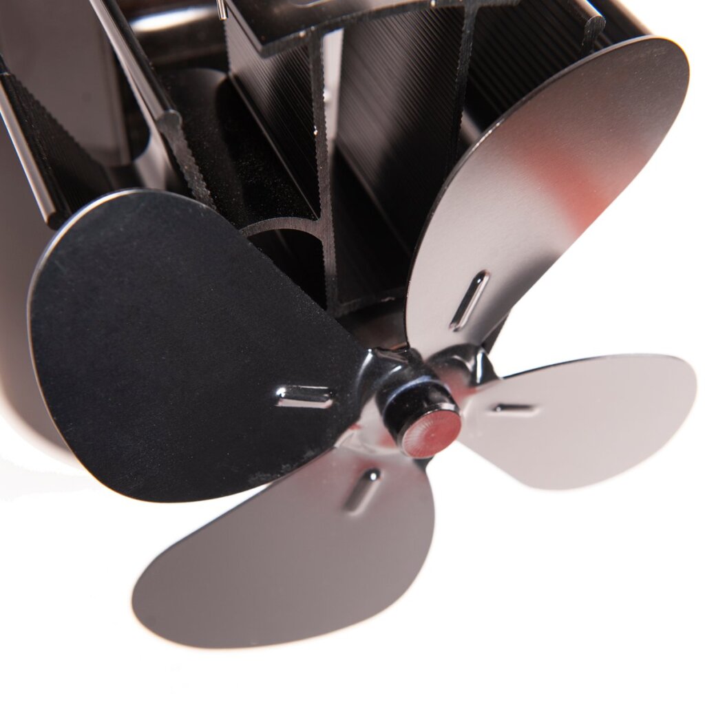 Ventilátor na kouřovod FLAMINGO čtyřlopatkový magnetický, černý FLHSF17-263