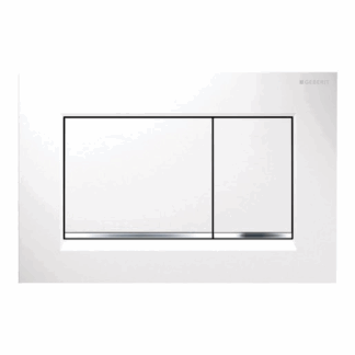 Geberit Sigma30 ovládací tlačítko plast bílá lesk 115.883.KJ.1