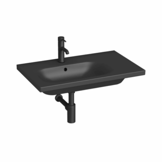 Jika MIo-N umyvadlo 75x45 cm černá mat otvor pro baterii vpravo H8117107161041