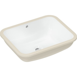 Hansgrohe Xuniva Q zápustné umyvadlo 45x35 cm bez otvoru pro baterii, s přepadem 61052450