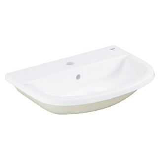 Grohe Bau Ceramic zápustné umyvadlo 56x40 cm alpská bílá otvor pro baterii uprostřed 39422000 G39422000