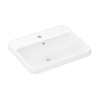 Hansgrohe Xuniva Q zápustné umyvadlo 55x45 cm otvor pro baterii uprostřed 60162450