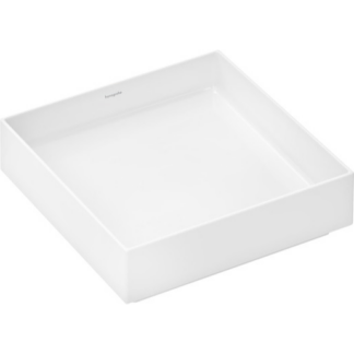 Hansgrohe Xuniva Evo E umyvadlo 40x40 cm bez otvoru pro baterii, bez přepadu 63007450