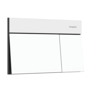 Hansgrohe iFrame Element E ovládací tlačítko kov matná bílá mat 66003700