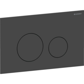 Geberit Sigma40 ovládací tlačítko ocel černá mat 115.628.14.1