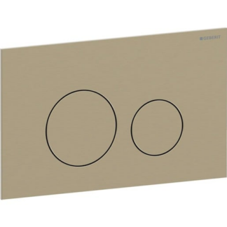 Geberit Sigma40 ovládací tlačítko ocel mosaz 115.628.QF.1