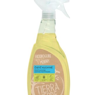 Tierra Verde Čistič kuchyně s BIO citronovou trávou - 750 ml (sprej) - odstraní mastnotu i nečistoty