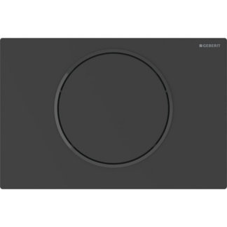 Geberit Sigma10 ovládací tlačítko ocel černá mat 115.869.16.6