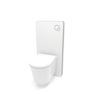 Závěsný WC set předstěnová montáž SAT Brevis SIKOSGBRETORW