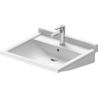 Duravit STARCK 3 umyvadlo 60x54 cm otvor pro baterii uprostřed 0309600000