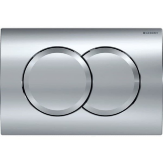 Geberit Delta01 ovládací tlačítko plast chrom lesk 115.107.21.1