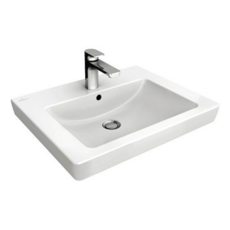 Villeroy & Boch Subway 2.0 umyvadlo 55x44 cm otvor pro baterii uprostřed 71135501