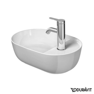 Duravit Luv umyvadlo na desku 42x27 cm otvor pro baterii, bez přetoku 0381420000