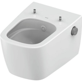 WC s bidetem závěsné TECEneo bez sedátka 9.700.205