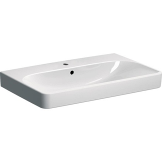 Geberit Smyle Square umyvadlo 75x48 cm otvor pro baterii uprostřed 500.249.01.1