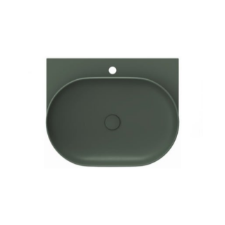 Ravak Yard umyvadlo 60,5x50 cm grey green mat XJX08260000