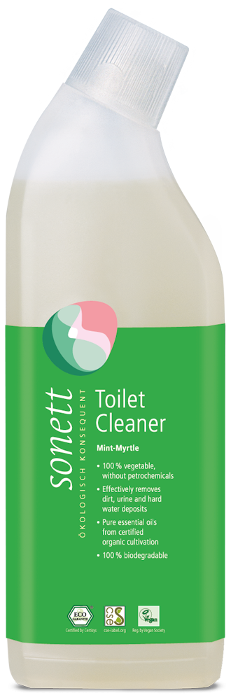 Sonett WC čistič máta a myrta - 750 ml - s bio éterickými oleji