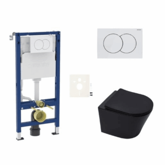 Závěsný WC set do lehkých stěn / předstěnová SAT Infinitio SIKOGESINFBLD01