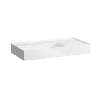 Laufen Kartell umyvadlo by 90x46 cm otvor pro baterii, bez přepadu H8103380001111