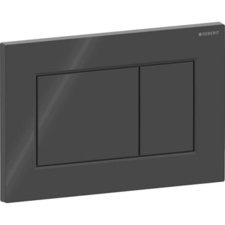 Geberit Sigma01 ovládací tlačítko plast černá lesk 115.660.DW.1