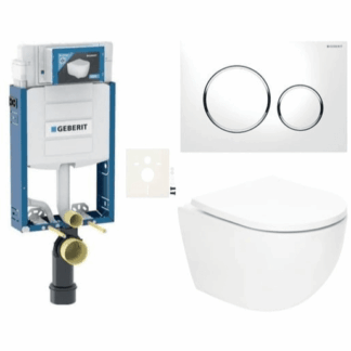 Závěsný WC set Geberit k zazdění SAT Fusion SIKOGZTORFUS20