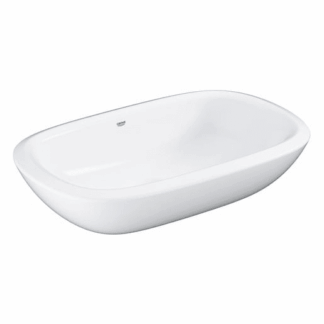 Grohe Eurostyle 2015 umyvadlo na desku 50x38 cm alpine-white bez otvoru pro baterii, bez přepadu 39216000 G39216000