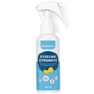 Allnature Kyselina citronová ve spreji (500 ml) - bojovník proti vodnímu kameni
