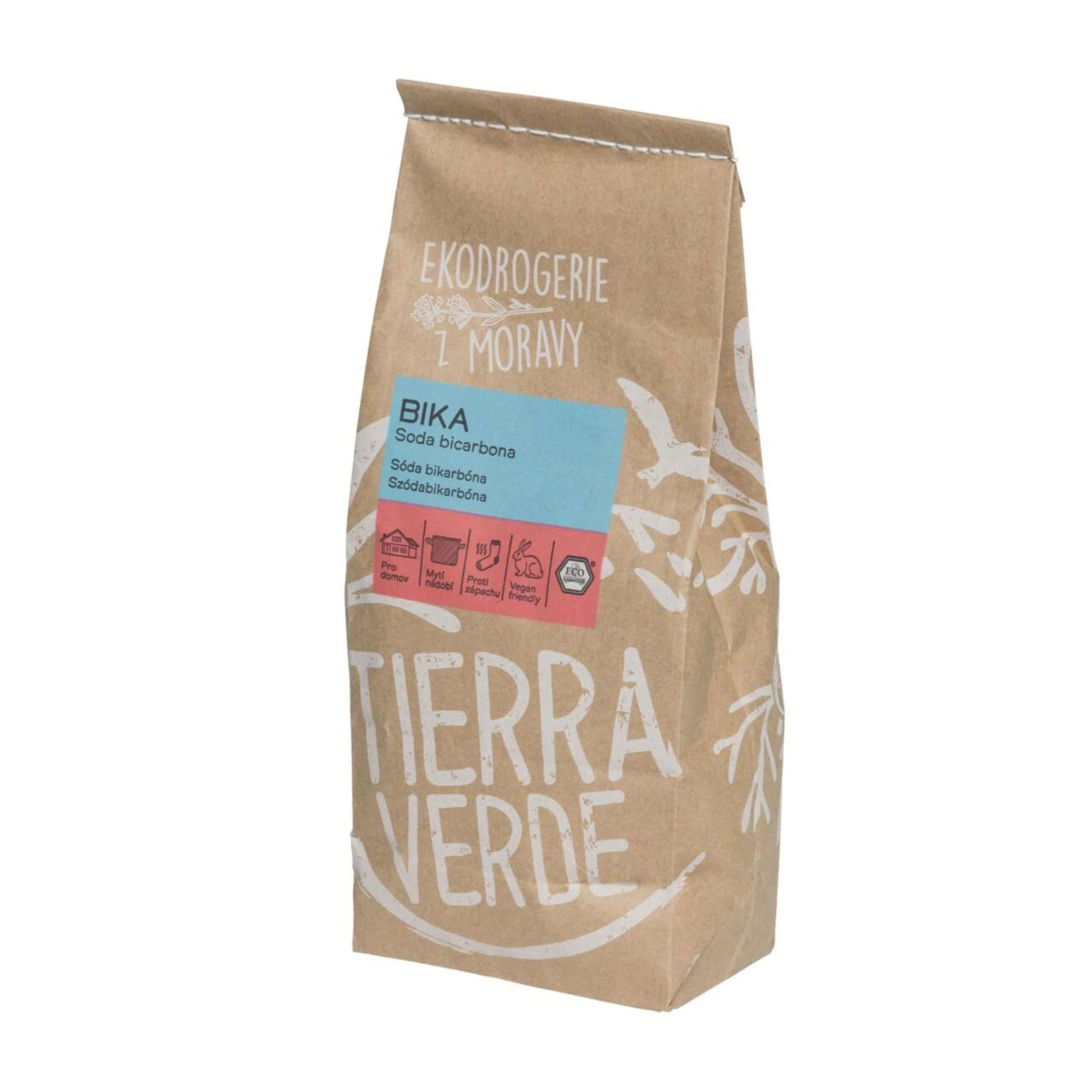 Tierra Verde BIKA – Soda bikarbona - 1 kg sáček - všestranný pomocník