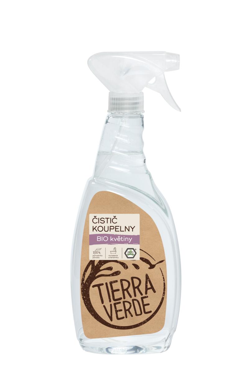 Tierra Verde Čistič koupelny s BIO květinovou vůní (750 ml) - exkluzivně na econea.cz