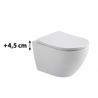 WC s prkénkem softclose závěsné SAT Ergo zadní odpad SATERG3