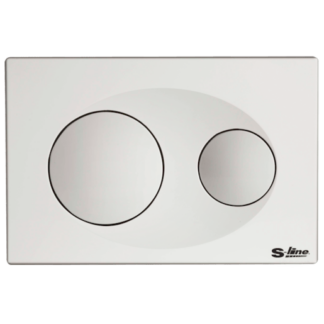 Ovládací tlačítko Ceramia S-Line plast bílá mat P40-0130