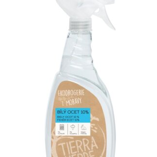 Tierra Verde Bílý ocet 10% - 750 ml - sprej - univerzální pomocník do domácnosti