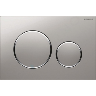 Geberit Sigma20 - ovládací tlačítko , lakovaný chrom mat/chrom 115.882.JQ.1