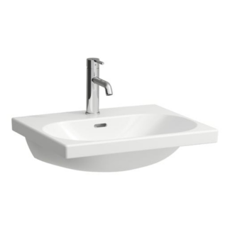 Laufen Lua umyvadlo 55x46 cm otvor pro baterii uprostřed H8100820001041