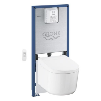 Závěsný WC set bezdotykový GROHE Rapid SLX alpská bílá 36509SH0