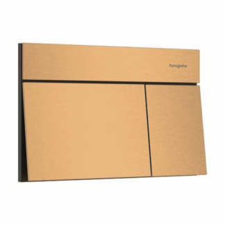Hansgrohe iFrame Element E ovládací tlačítko kov kartáčovaný bronz mat 66003140