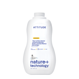 Attitude Čistič na podlahy a dřevo s vůní citronové kůry (1050 ml) - šetrně vyčistí dřevo i mramor