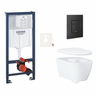 Závěsný WC set do lehkých stěn / předstěnová montáž GROHE Essence SIKOGRSESEKF0