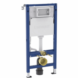 Geberit Duofix - montážní prvek pro závěsné wc, 112 cm, splachovací nádržka pod omítku delta 12 cm 458.103.00.2
