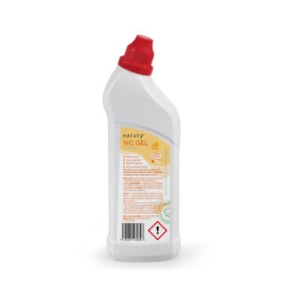 Natuty WC gel s vůní citronu (850 ml) - hustý, bez syntetické parfemace a barviv