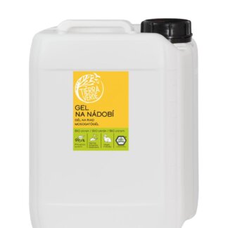Tierra Verde Gel na nádobí - BIO citron - 5 l - voní jako čerstvě rozkrojený citron