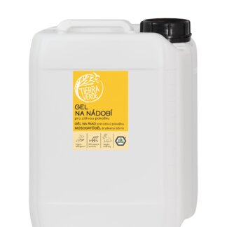 Tierra Verde Gel na nádobí - pro citlivou pokožku - 5 l - jen 10 přísad a ph blízké lidské pokožce