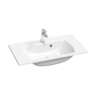 Ravak Classic Slim umyvadlo 80x45 cm otvor pro baterii uprostřed XJX01180001