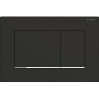Geberit Sigma20 ovládací tlačítko plast černá matná 115.883.14.1
