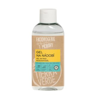 Tierra Verde Gel na nádobí - BIO sladká máta - 100 ml - voní jako čerstvé lístky máty