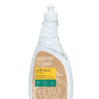 Tierra Verde Leštidlo (oplach) do myčky - 750 ml - nádobí bez šmouh a zaschlých kapek